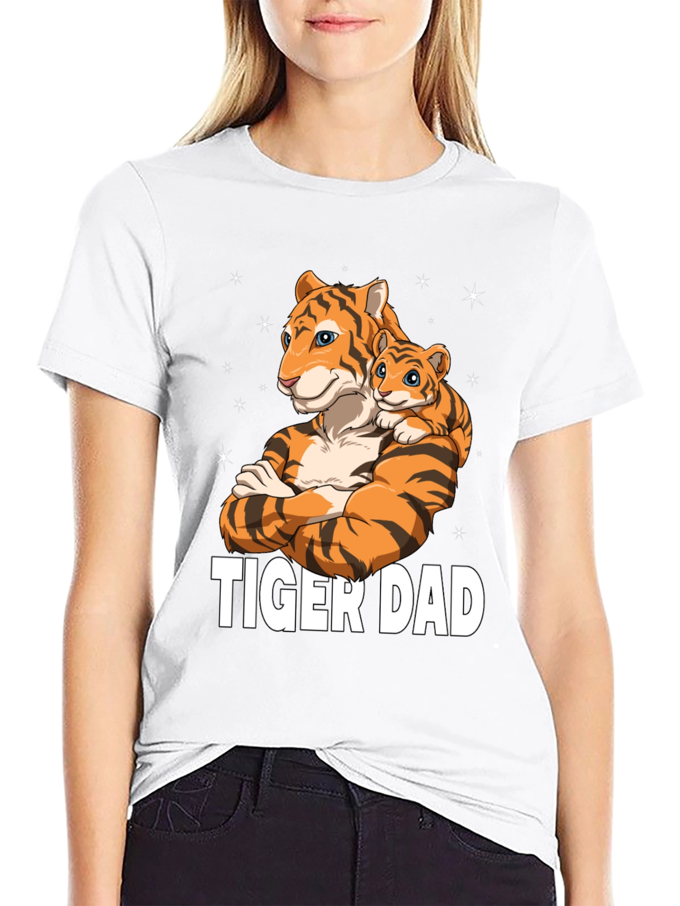 Tiger Dad Graphic Tee - Fathers Day Gift
