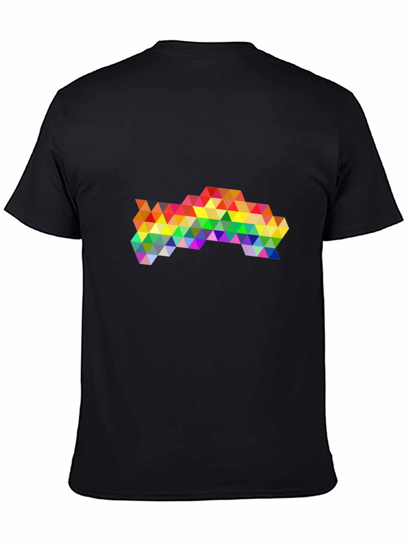 Geometric Rainbow Triangle T-Shirt