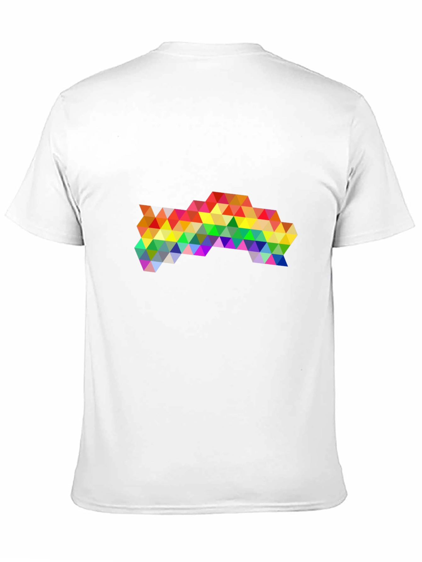Geometric Rainbow Triangle T-Shirt