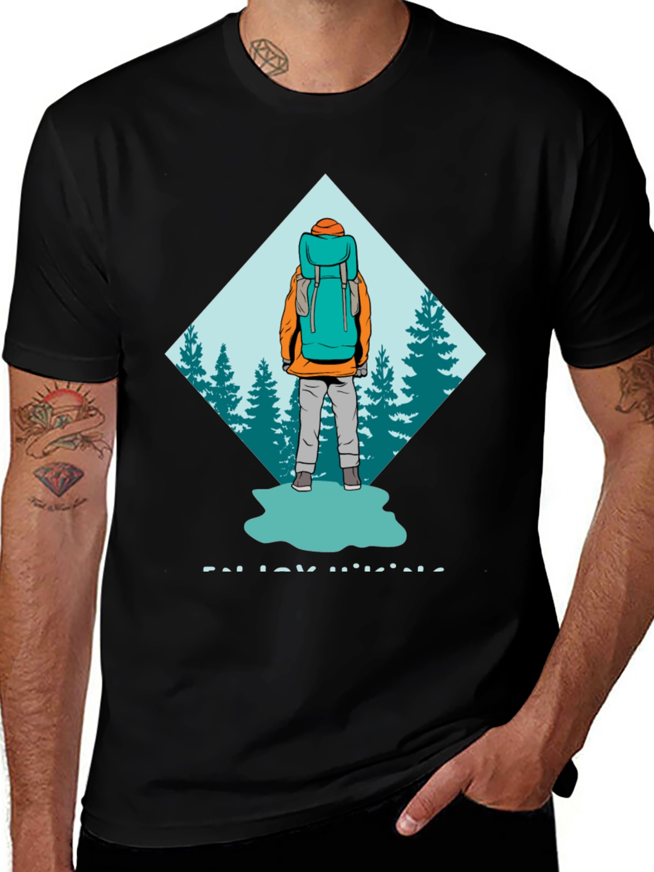 Enjoy Hiking Tee: Outdoor Adventure T-Shirt
