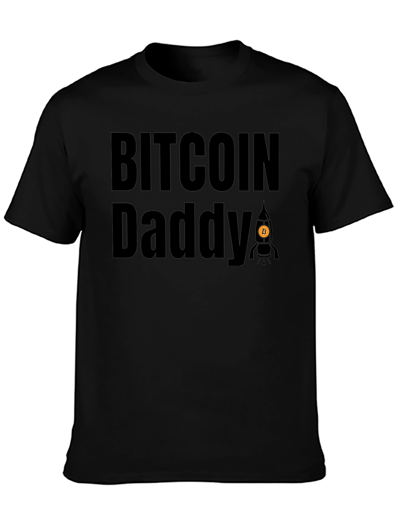 Bitcoin Daddy Graphic T-Shirt - Crypto Dad Tee