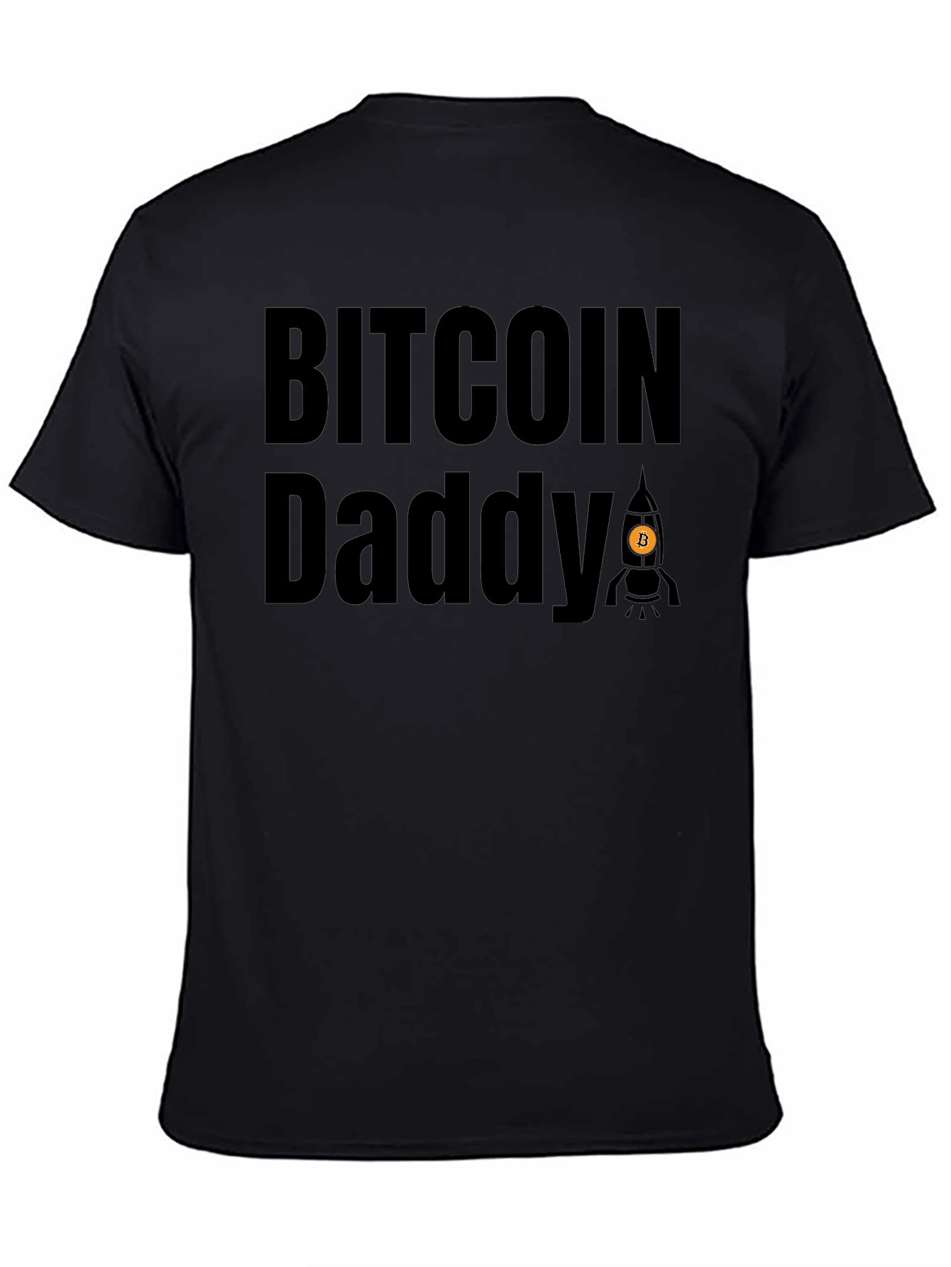 Bitcoin Daddy Graphic T-Shirt - Crypto Dad Tee