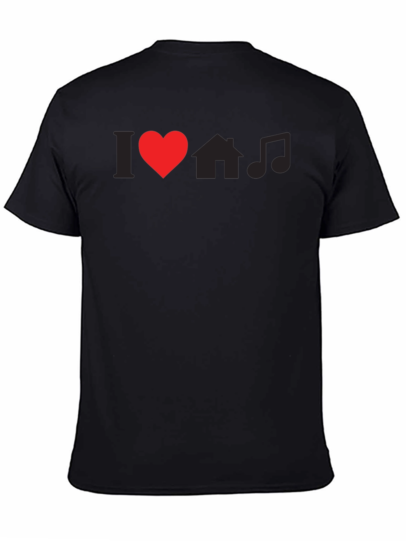 I Love House Music Graphic T-Shirt