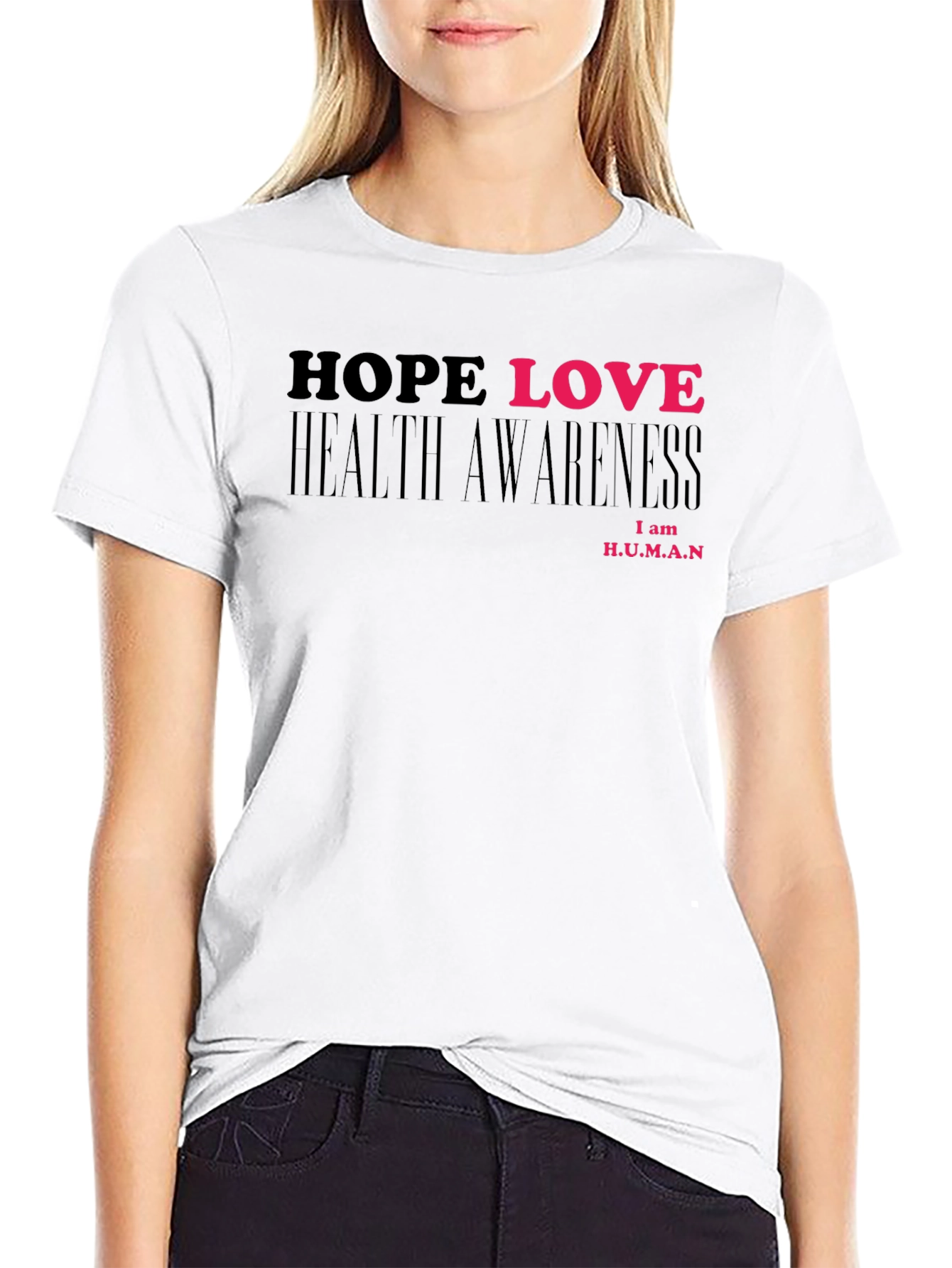 Hope Love Health Awareness T-Shirt