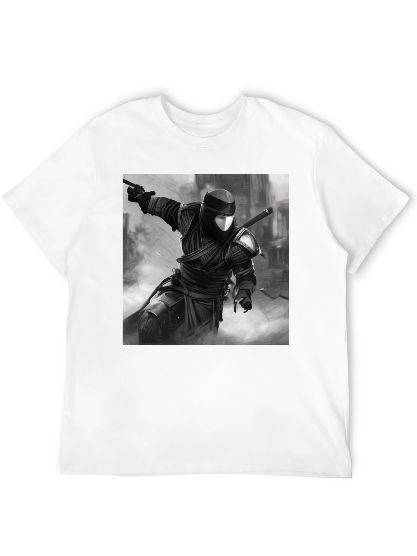 Ninja Warrior Graphic Tee - Black