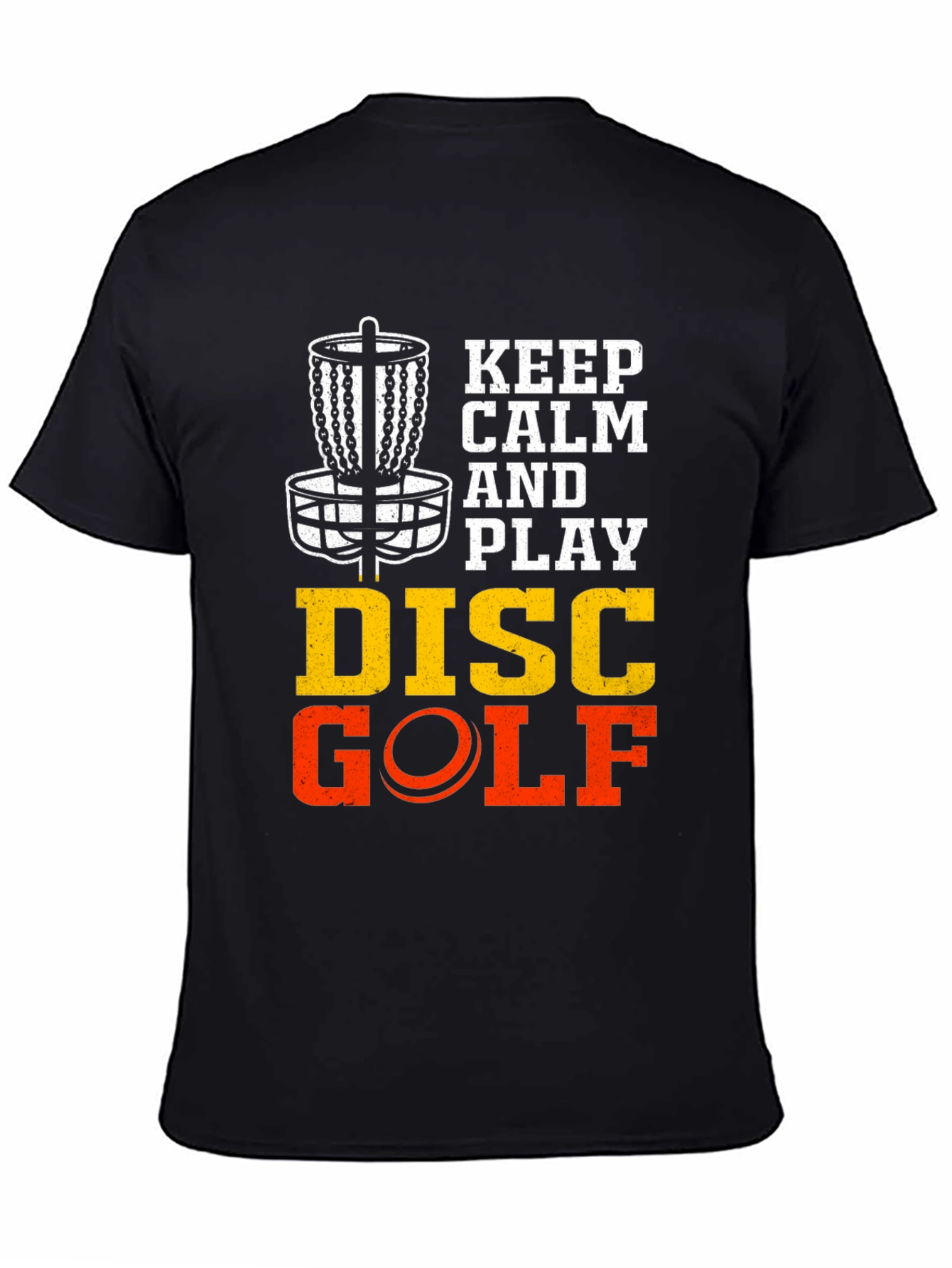 Keep Calm & Play Disc Golf T-Shirt