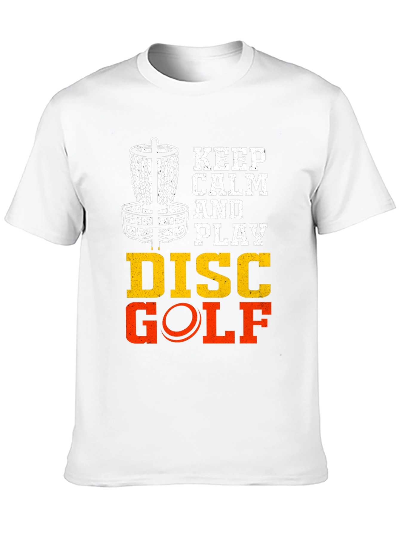Keep Calm & Play Disc Golf T-Shirt