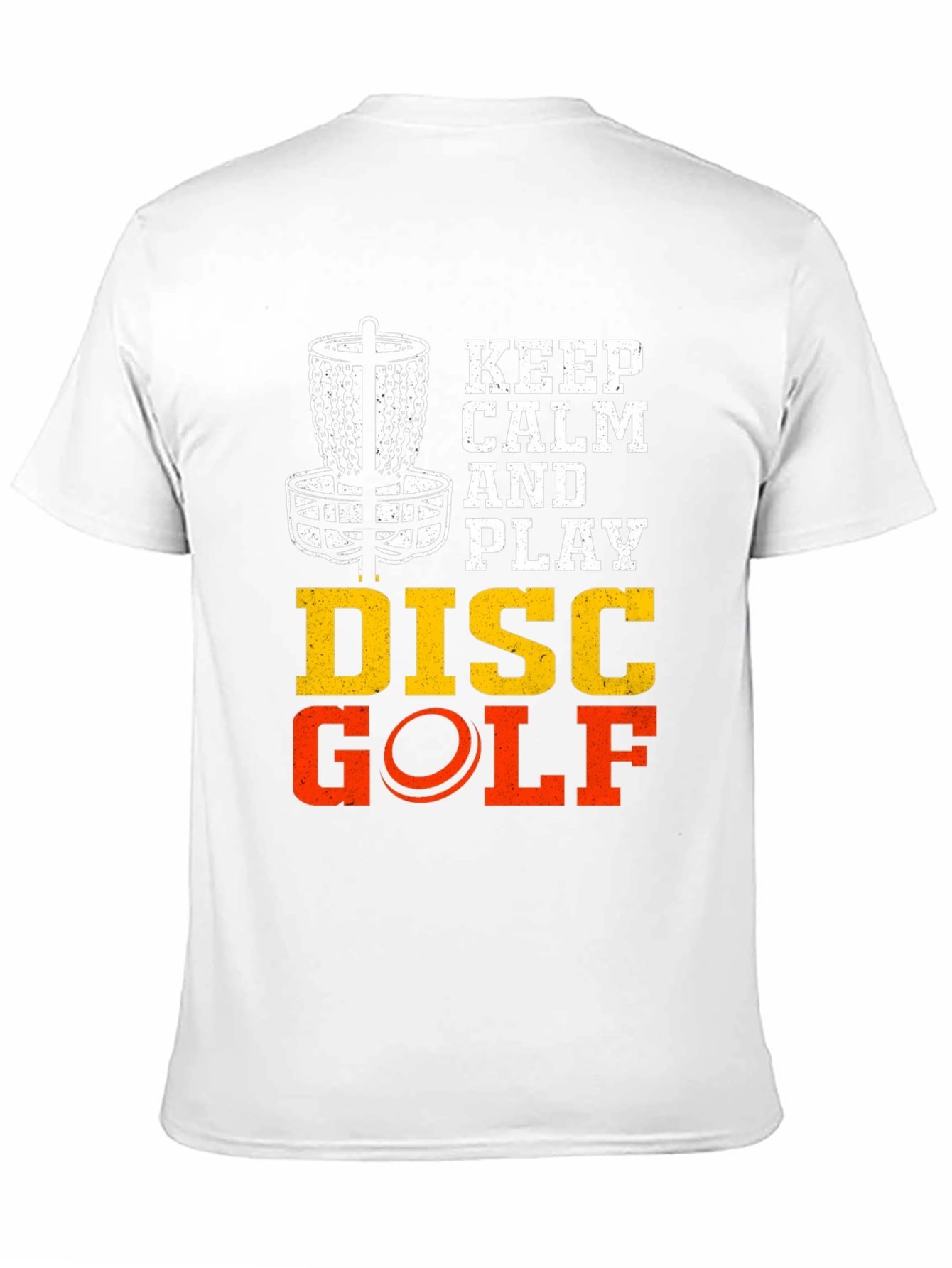 Keep Calm & Play Disc Golf T-Shirt