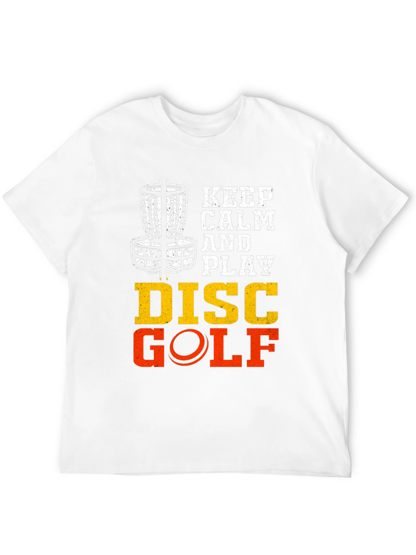 Keep Calm & Play Disc Golf T-Shirt