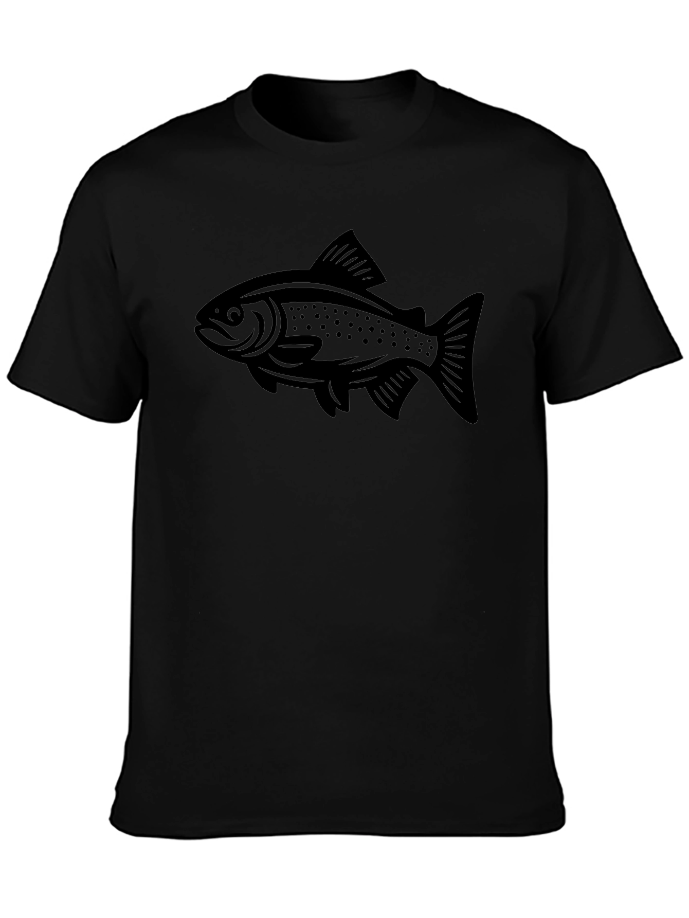 Black Fish Graphic Tee - Angler Style