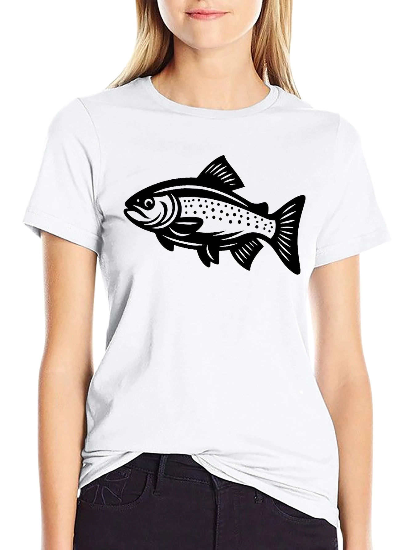 Black Fish Graphic Tee - Angler Style