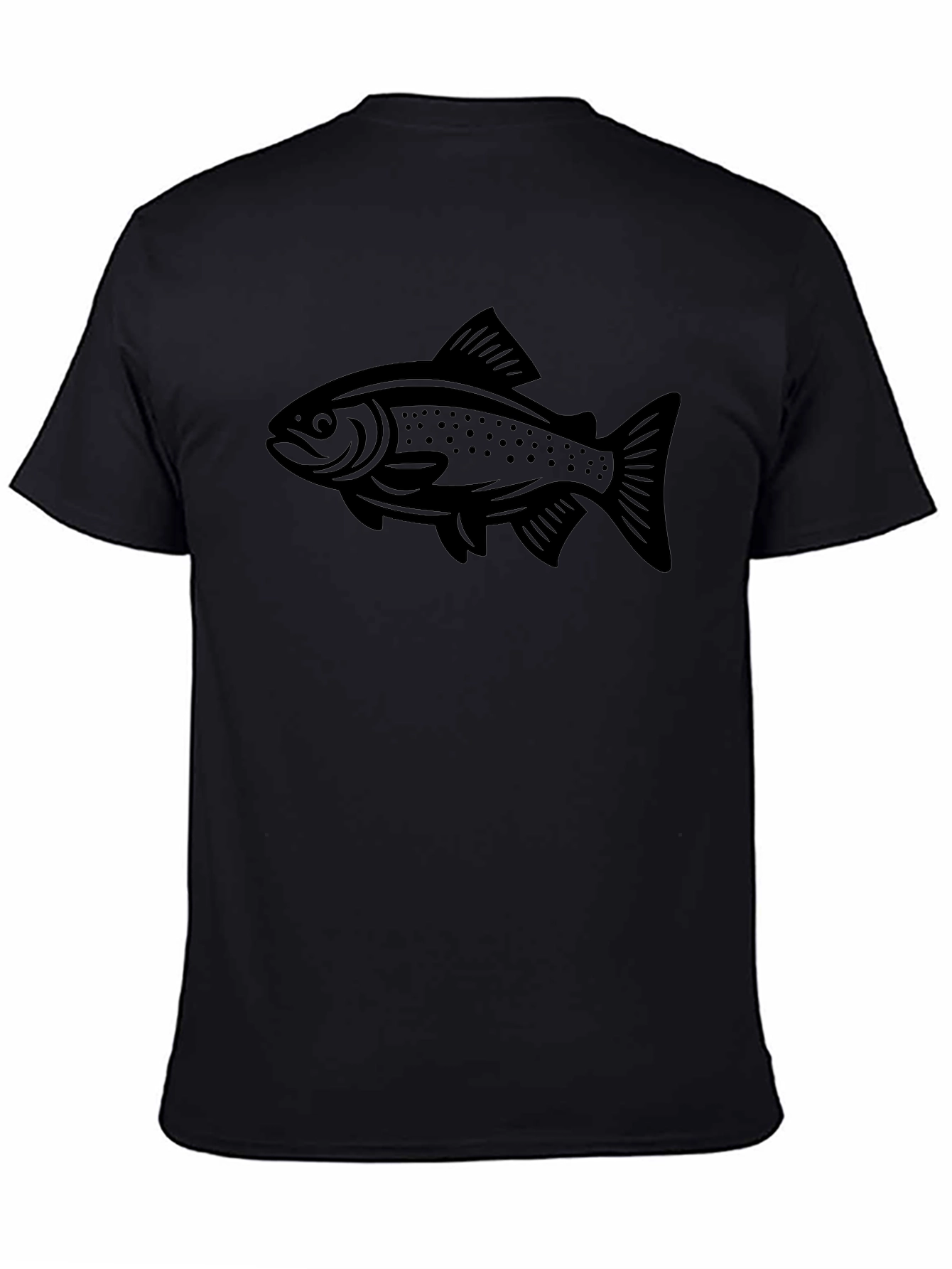 Black Fish Graphic Tee - Angler Style