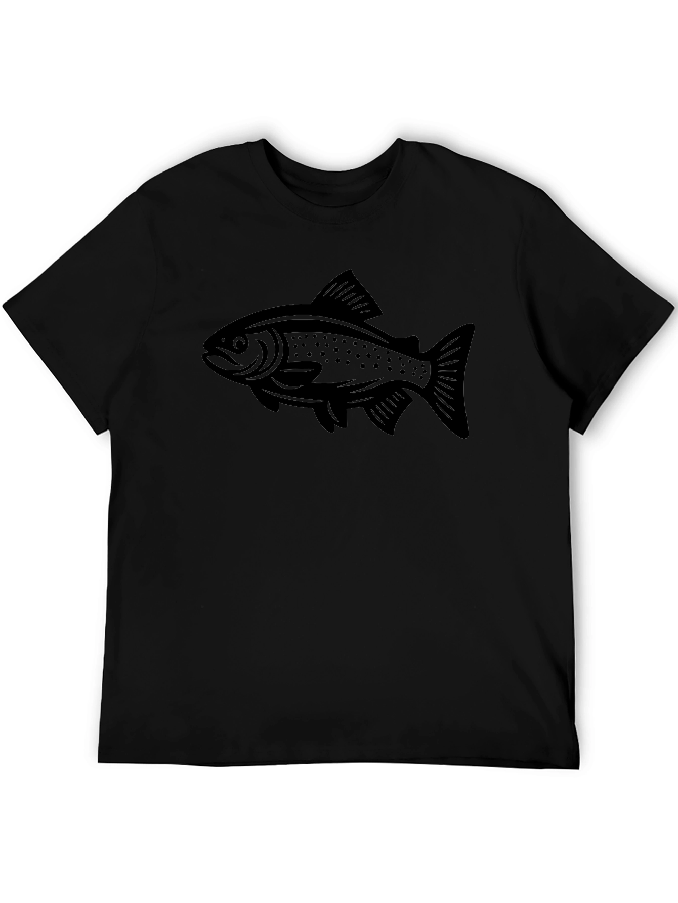Black Fish Graphic Tee - Angler Style