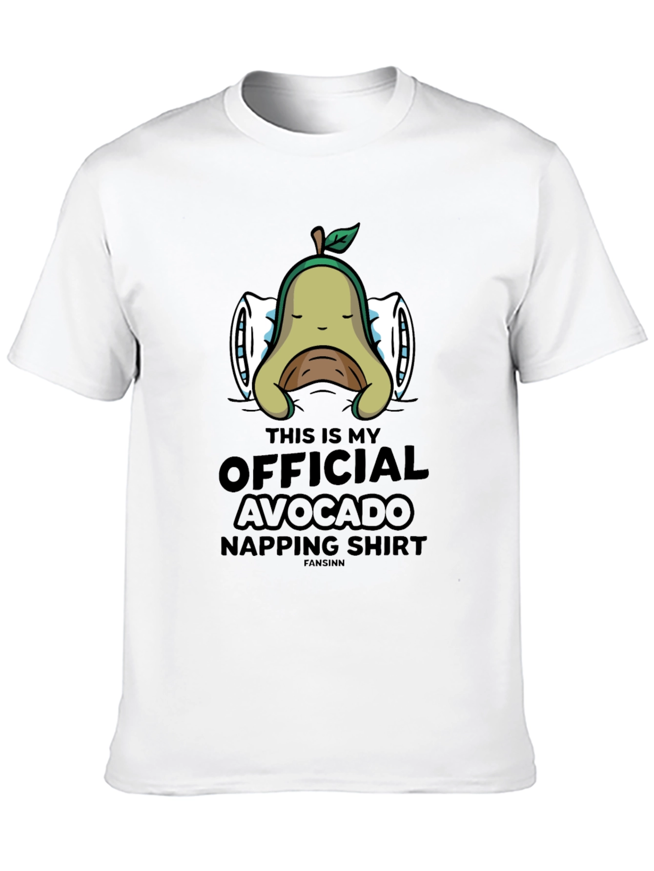 Avocado Napping Shirt - Funny Sleep Tee
