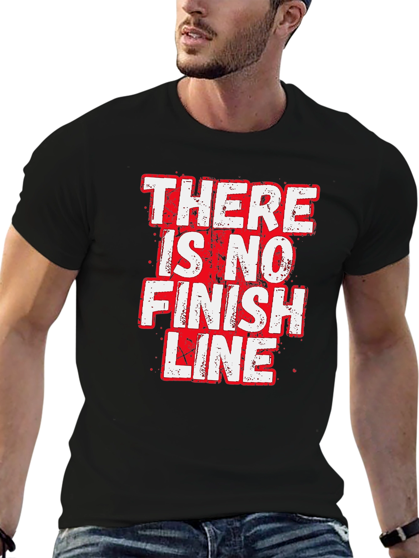 There is No Finish Line Graphic Tee