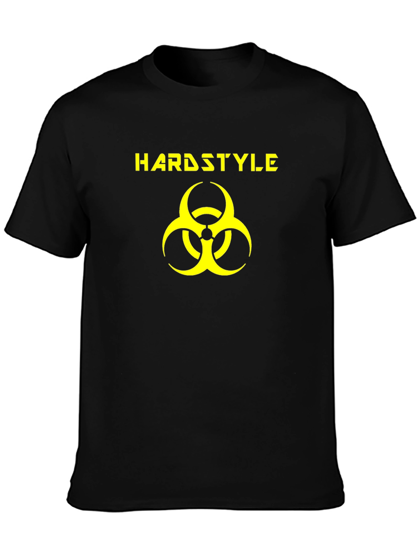 Hardstyle Biohazard Graphic T-Shirt - Black