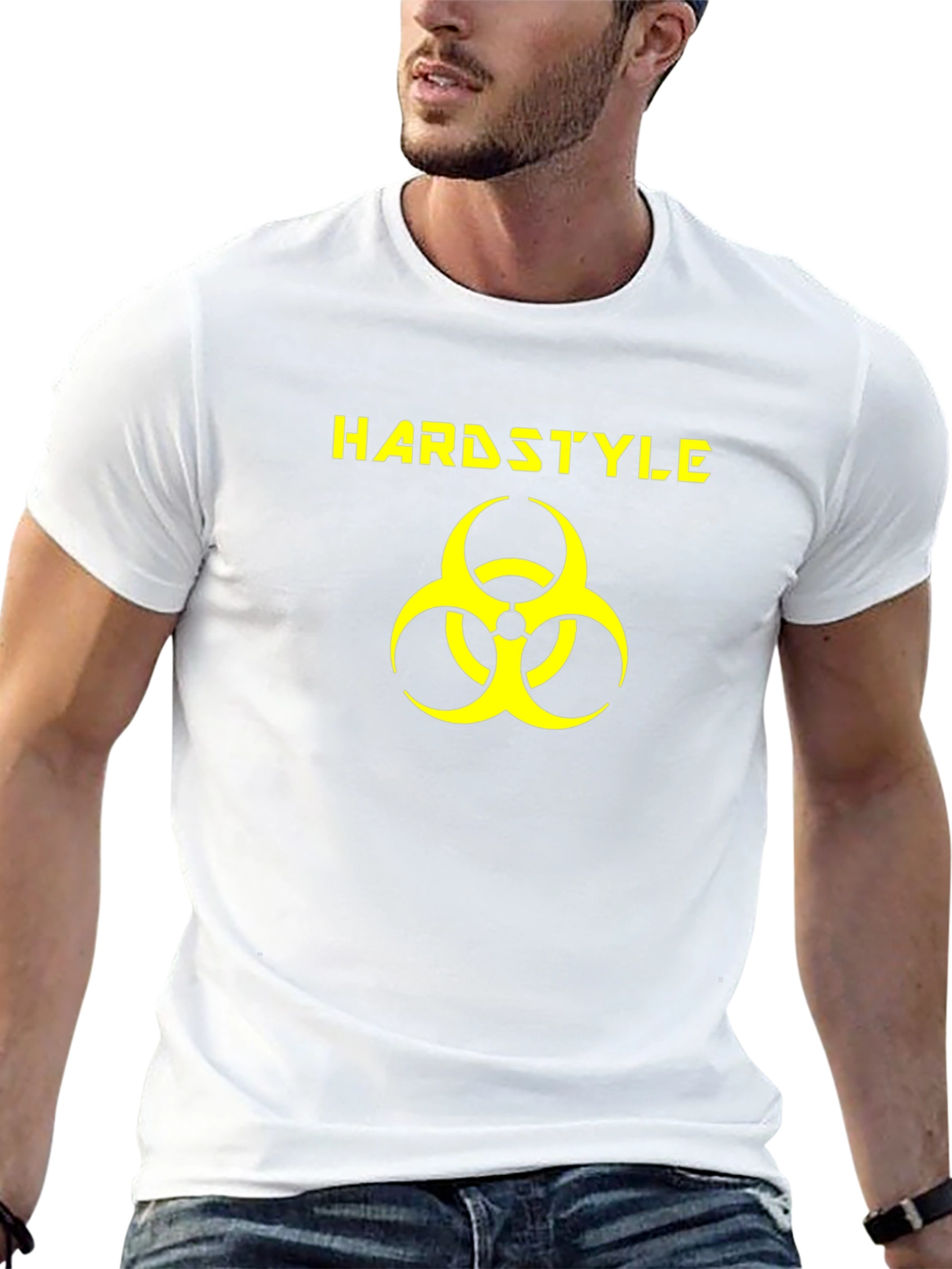 Hardstyle Biohazard Graphic T-Shirt - Black