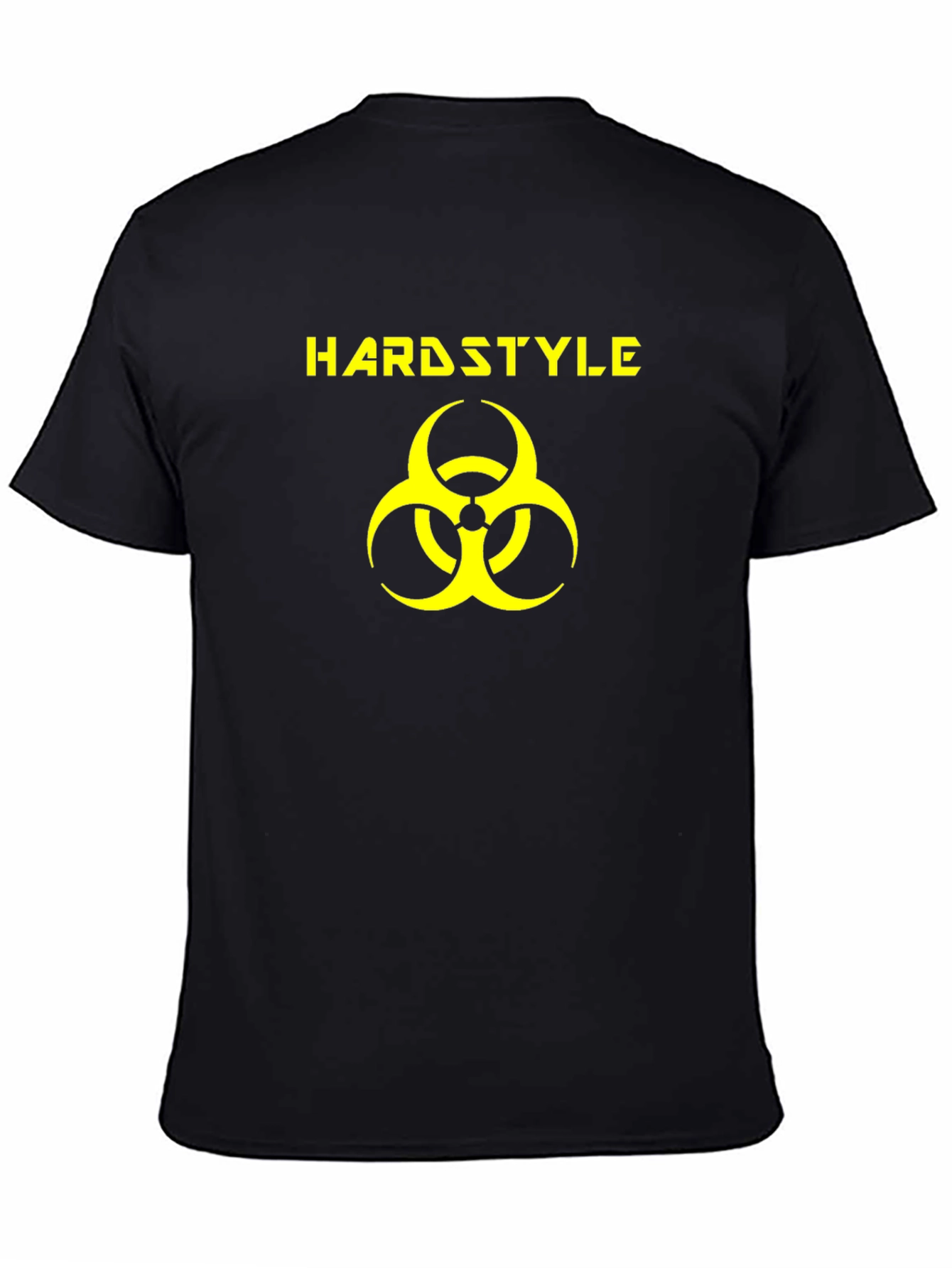 Hardstyle Biohazard Graphic T-Shirt - Black