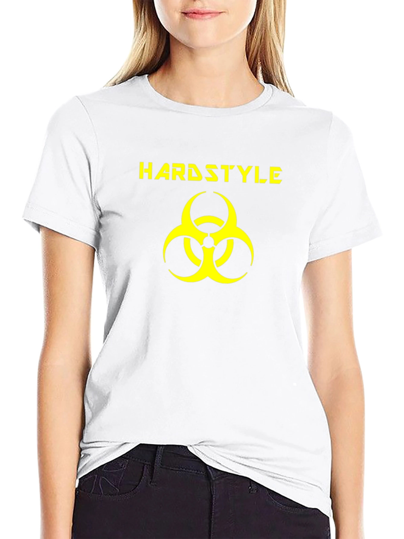 Hardstyle Biohazard Graphic T-Shirt - Black