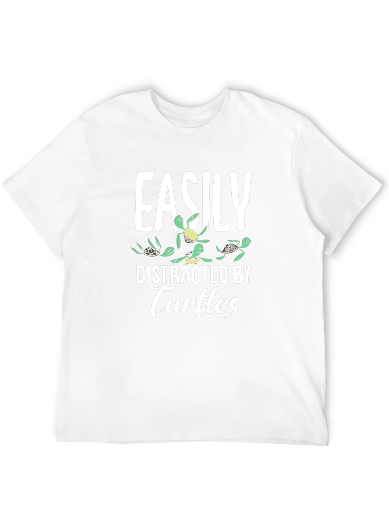 Easily Distracted by Turtles Graphic Tee