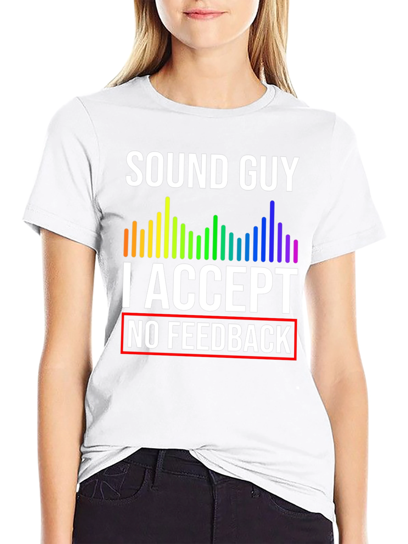 Sound Guy Graphic T-Shirt - No Feedback