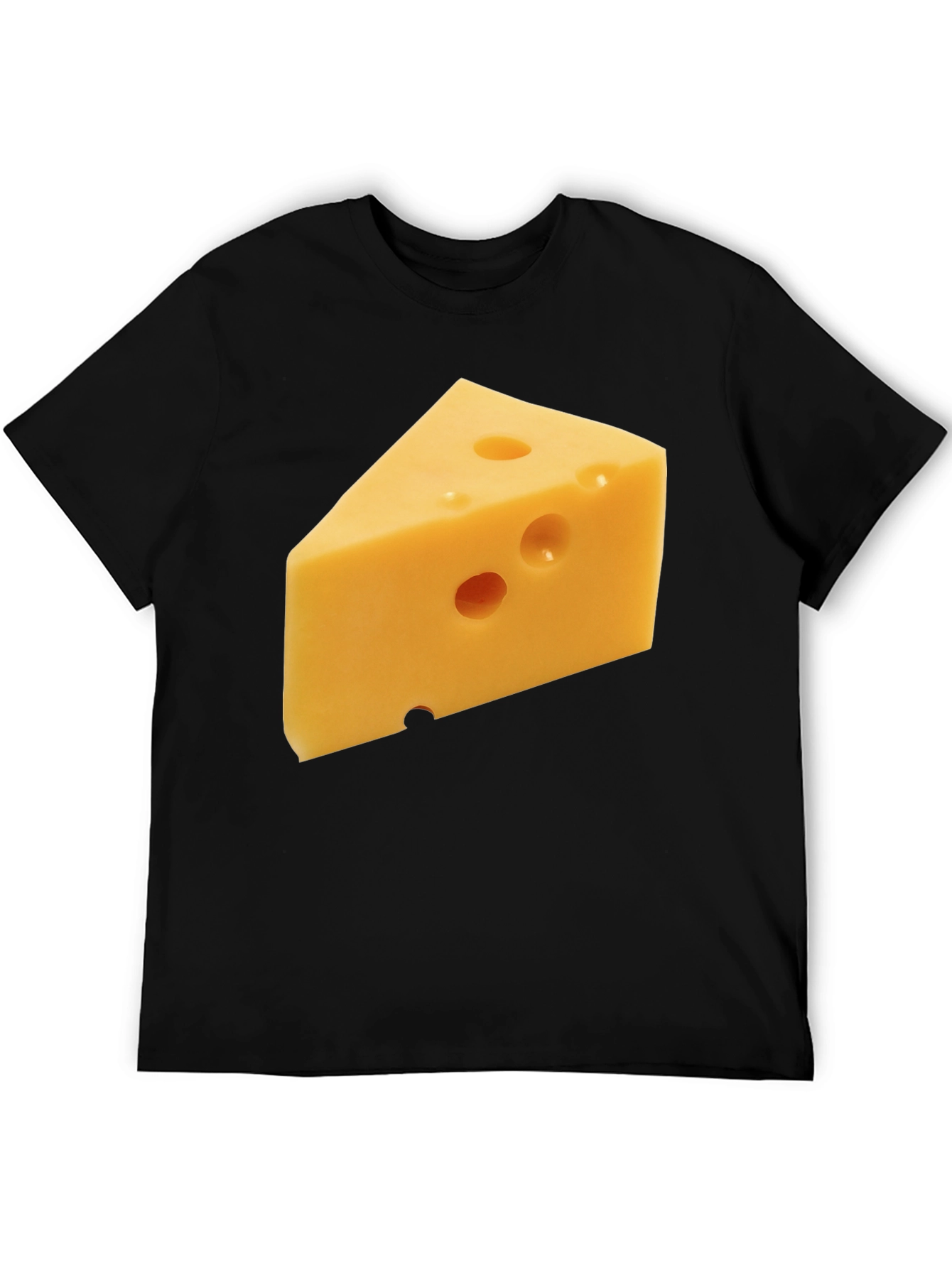 Cheese Lovers T-Shirt: Swiss Slice Design