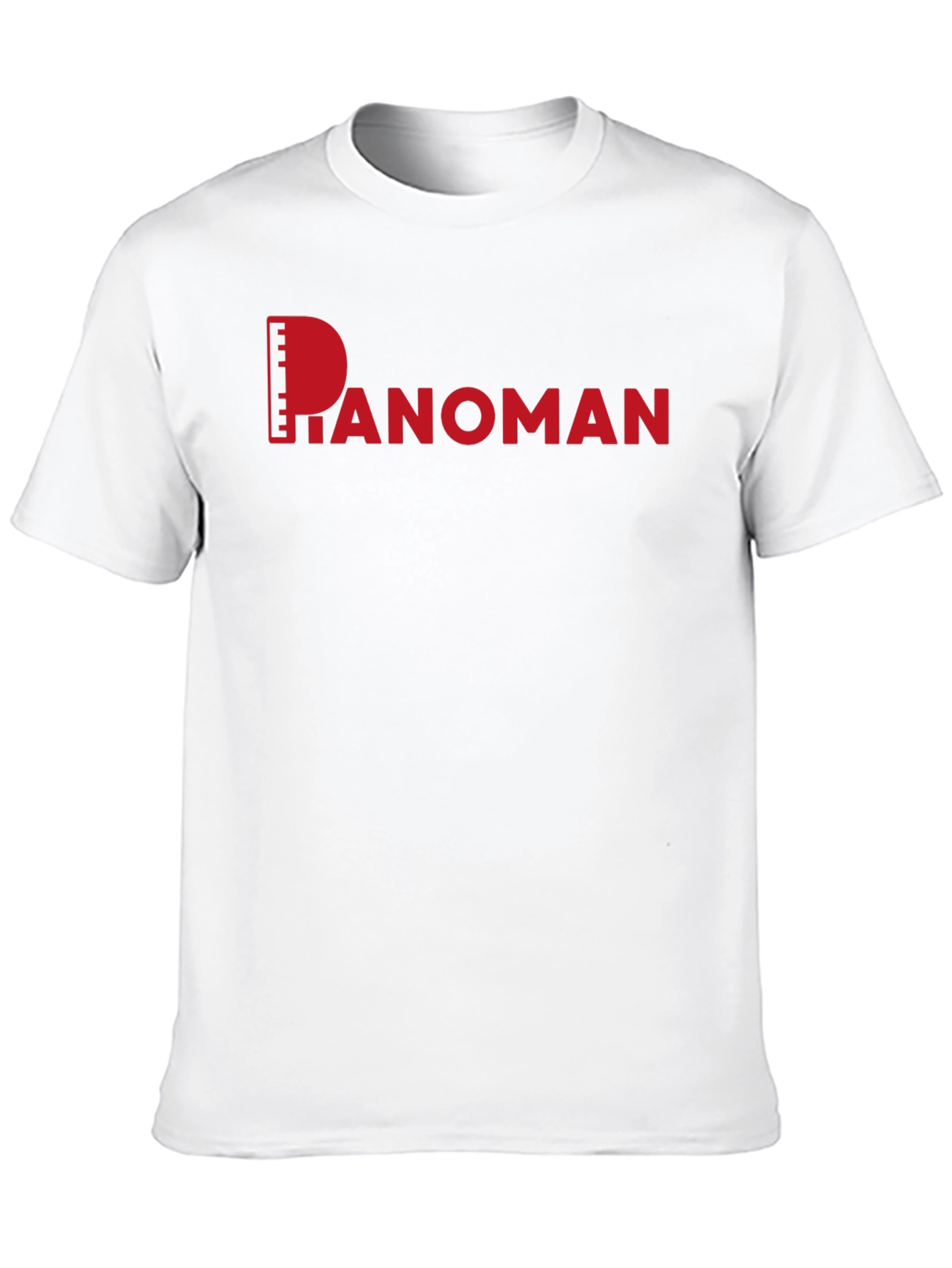 Pianoman Graphic Tee - Black Cotton Casual Shirt