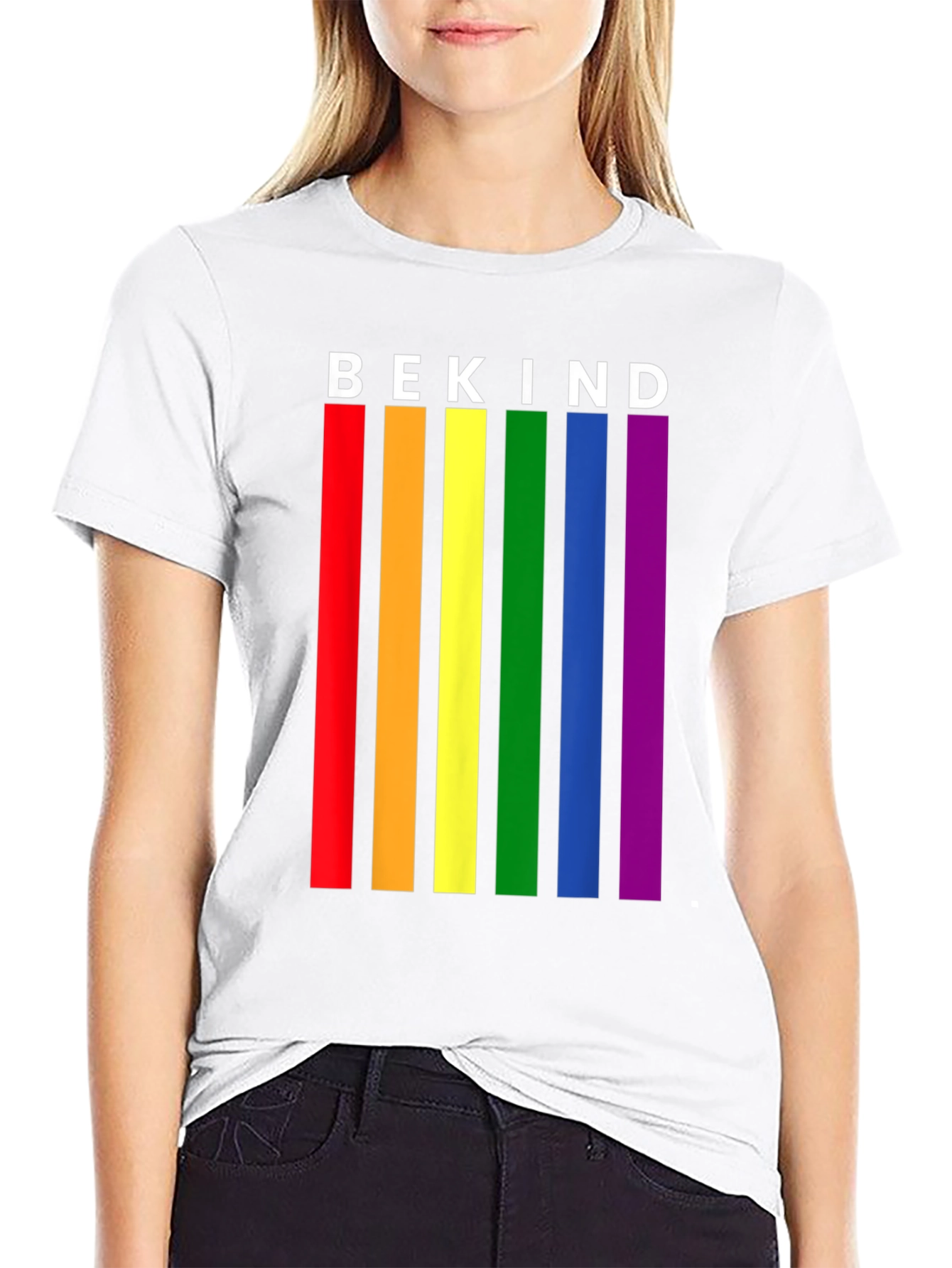 Be Kind Pride T-Shirt - Rainbow Equality