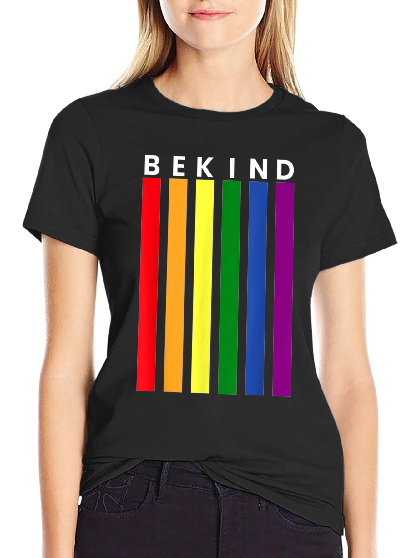 Be Kind Pride T-Shirt - Rainbow Equality