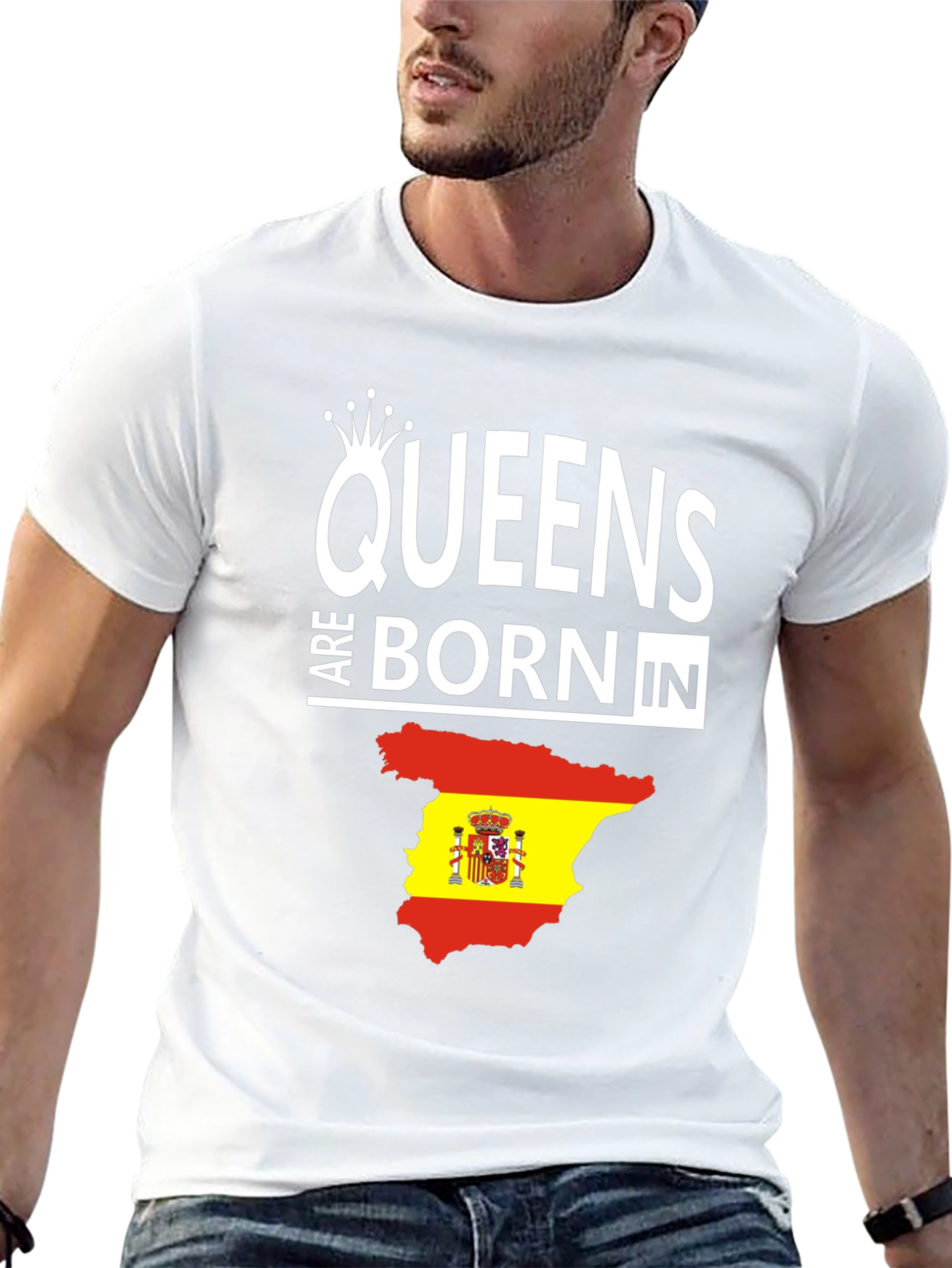 Queens Born In Spain T-Shirt
