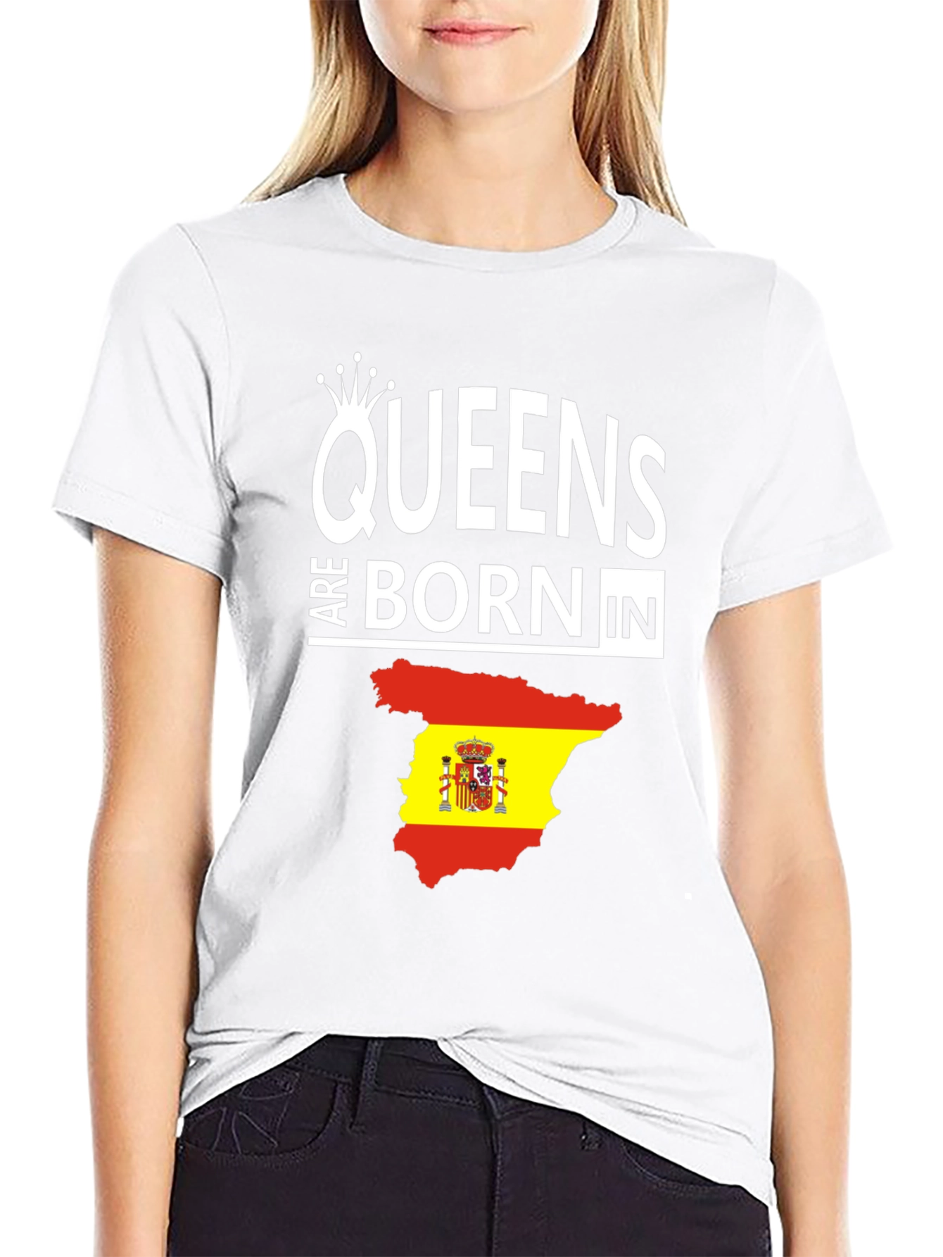 Queens Born In Spain T-Shirt
