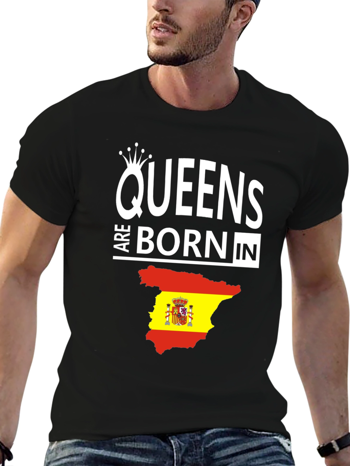 Queens Born In Spain T-Shirt