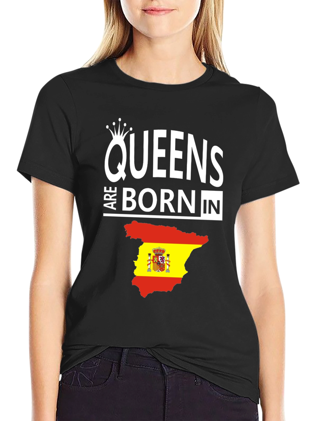 Queens Born In Spain T-Shirt