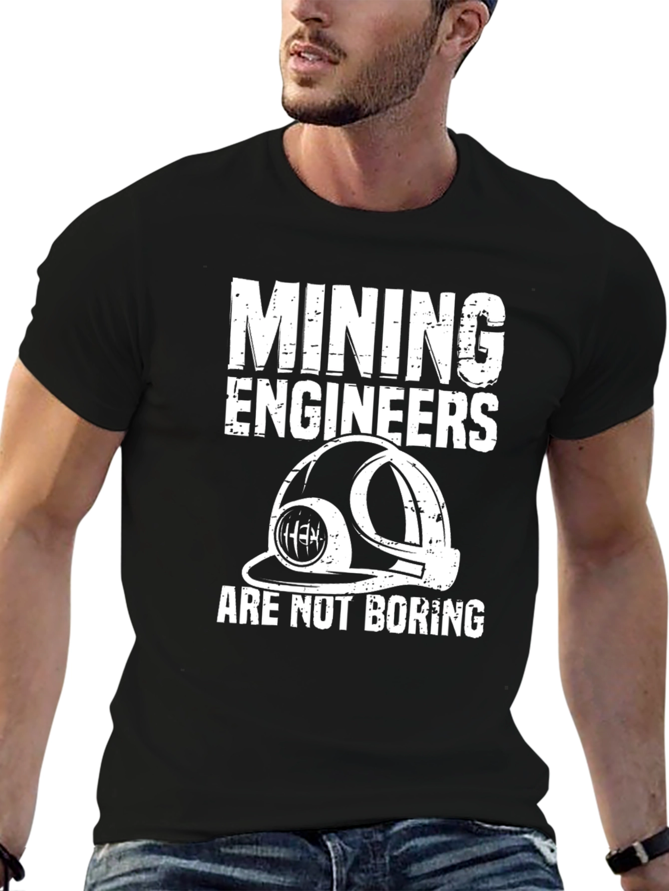 Mining Engineers Tee: Not Boring!