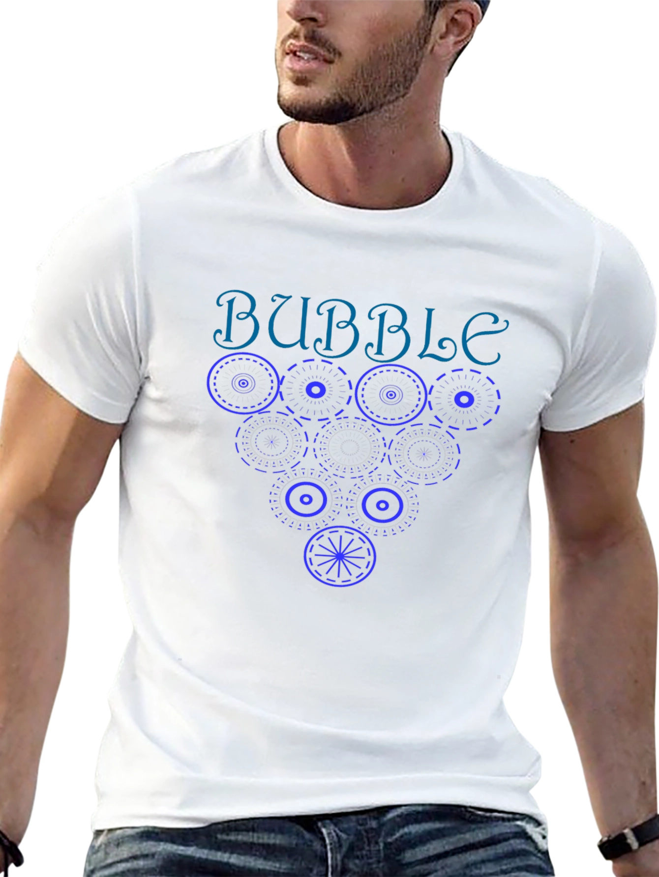 Bubble Graphic T-Shirt - Black