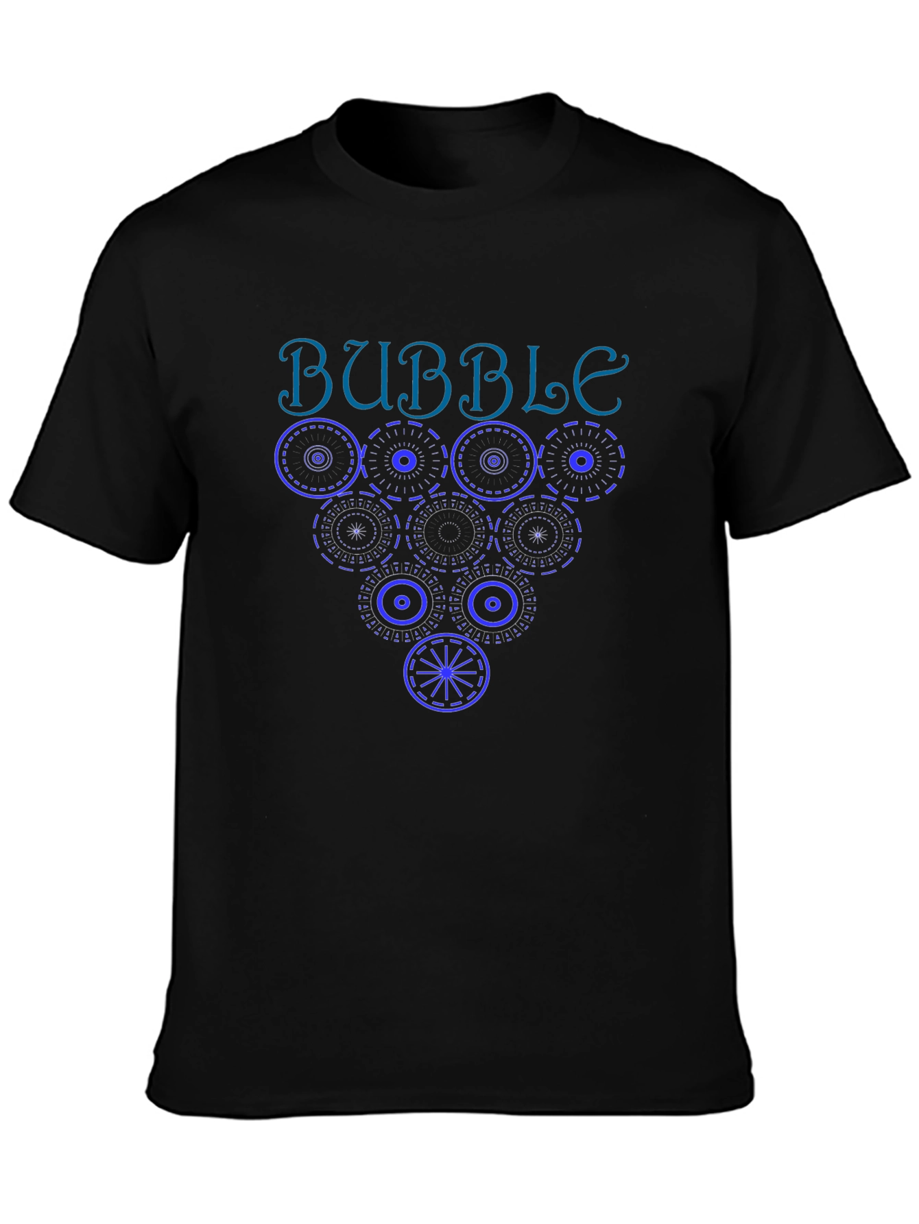 Bubble Graphic T-Shirt - Black