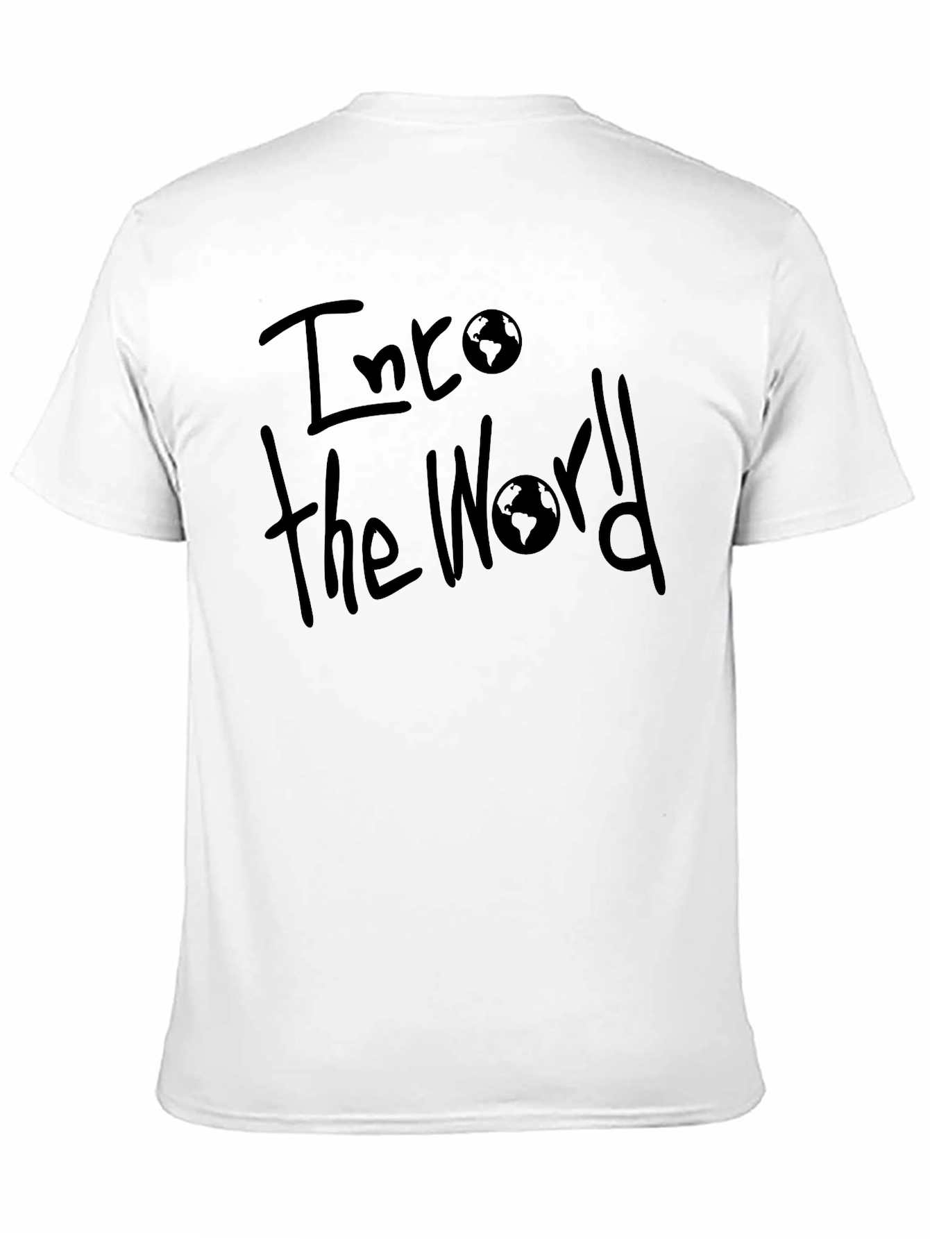 Into the World Graphic T-Shirt - Black