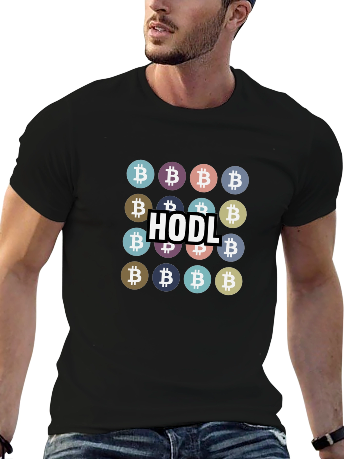 HODL Bitcoin Graphic Tee - Crypto Investor T-Shirt