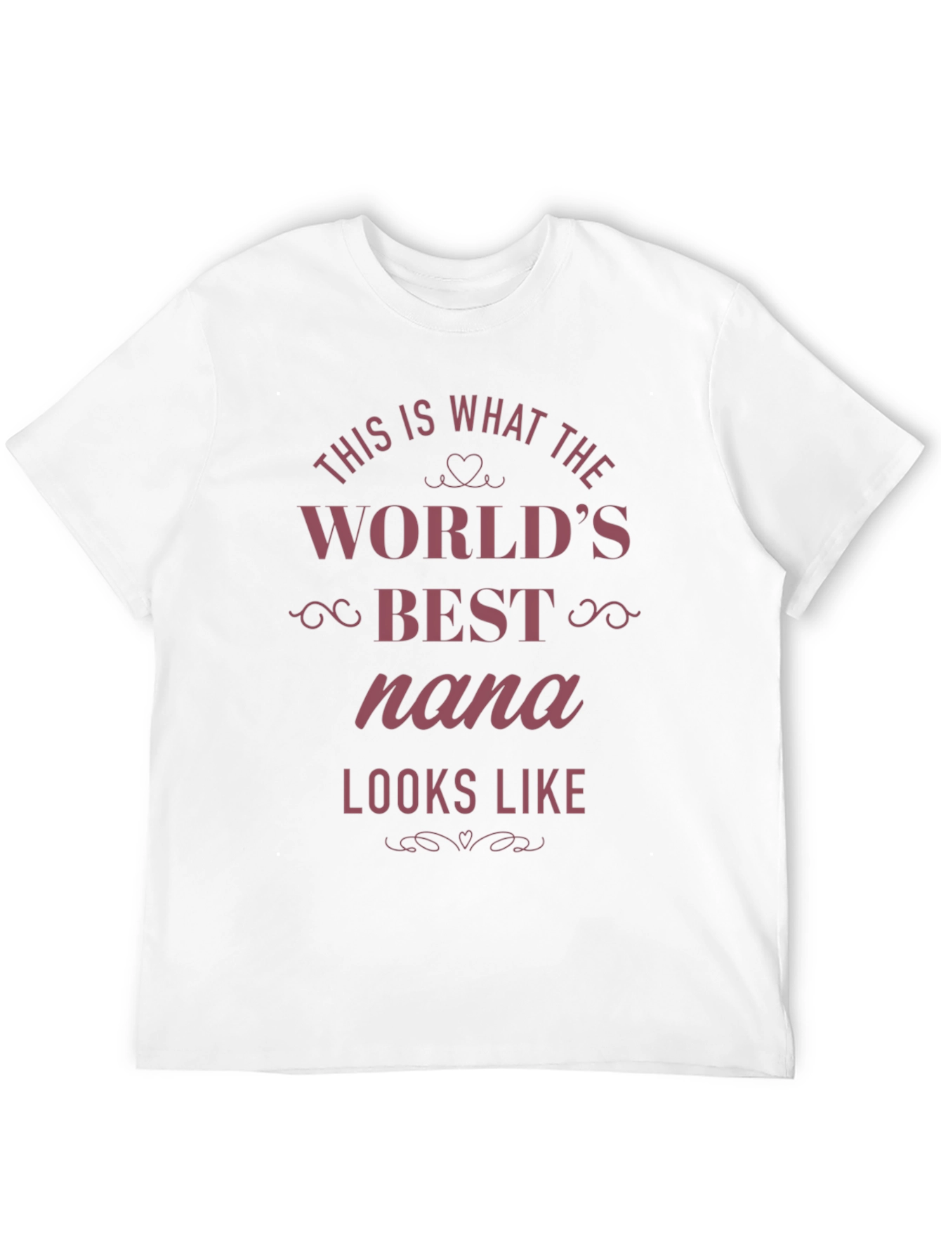 Worlds Best Nana T-Shirt - Black