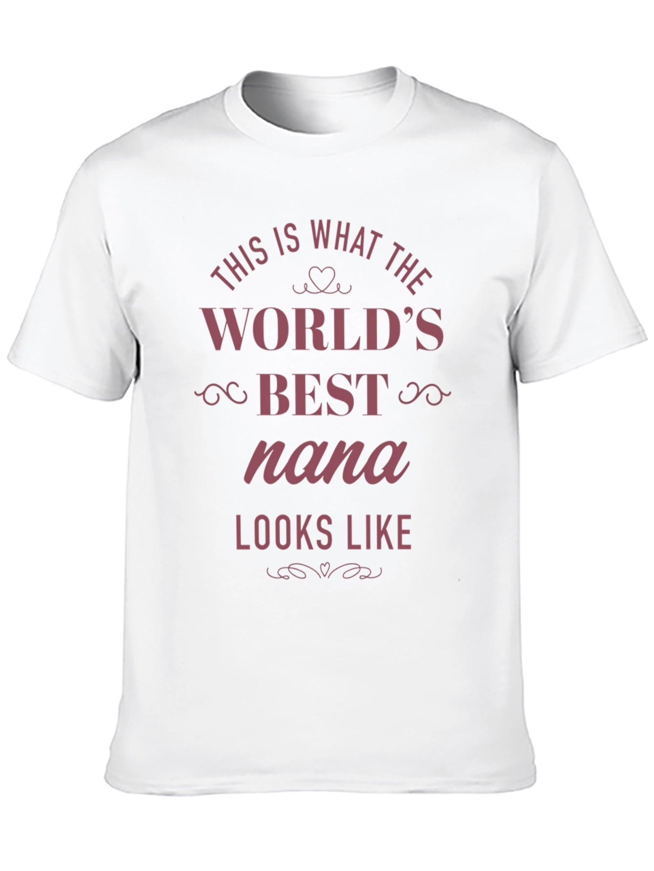 Worlds Best Nana T-Shirt - Black