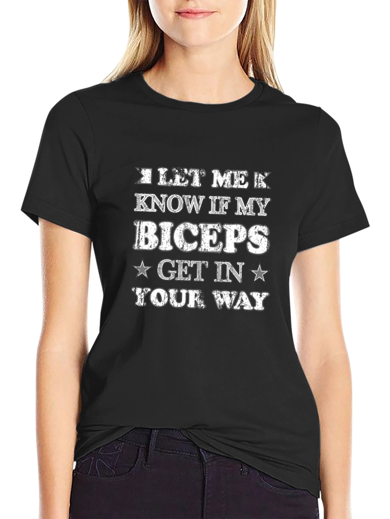Biceps Graphic T-Shirt - Funny Workout Gym Tee