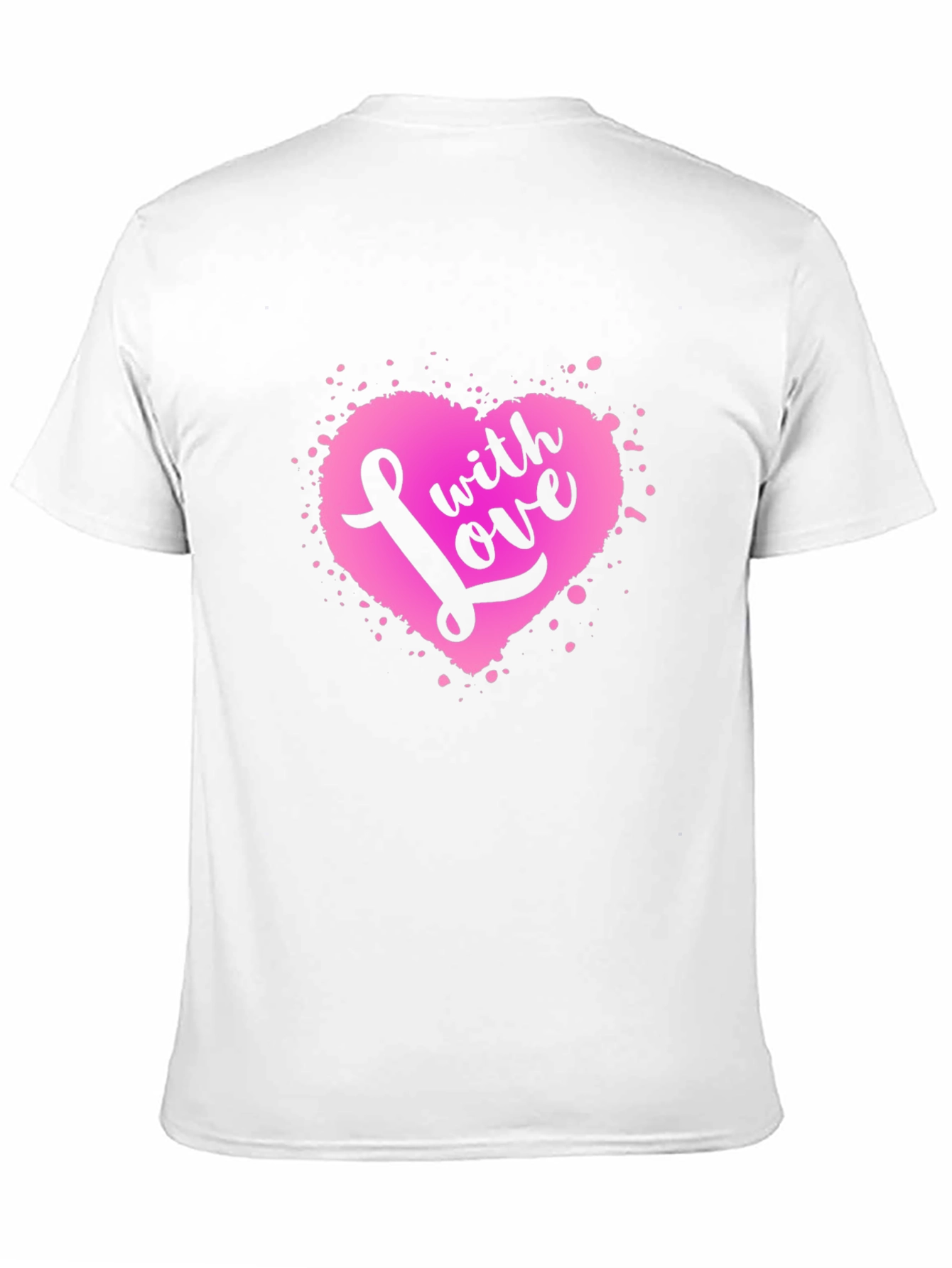With Love Heart Graphic Tee