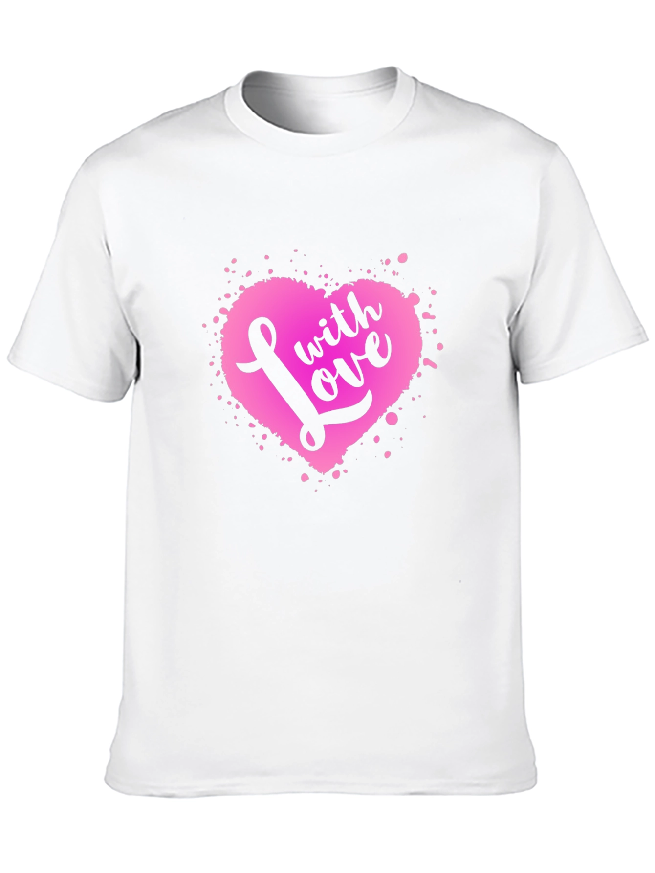 With Love Heart Graphic Tee