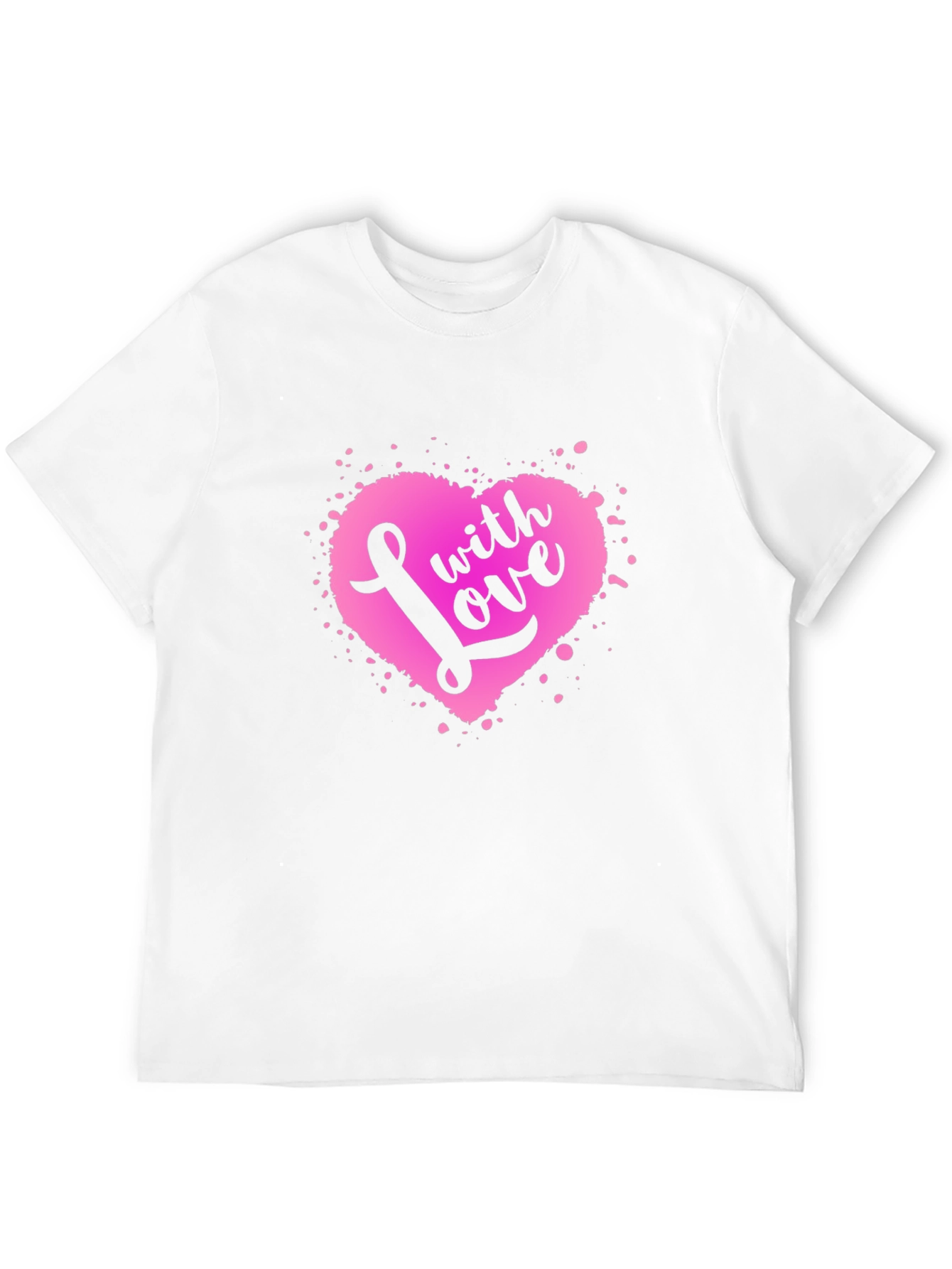 With Love Heart Graphic Tee