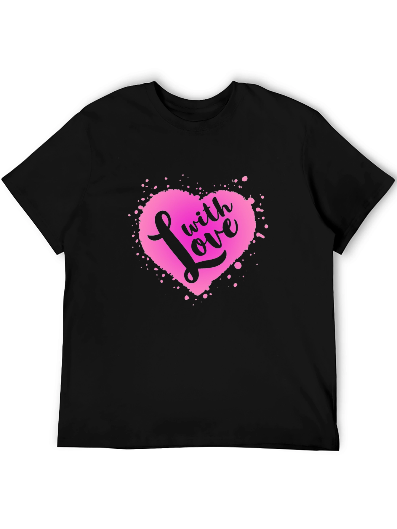 With Love Heart Graphic Tee