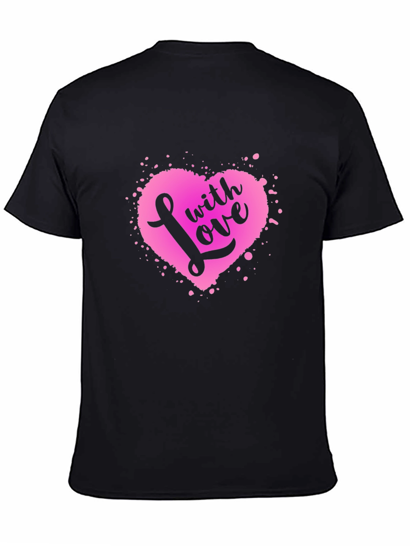 With Love Heart Graphic Tee