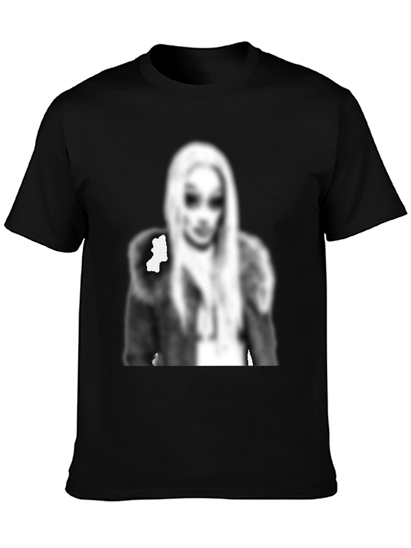 Statement Graphic Tee - Bold Portrait Design
