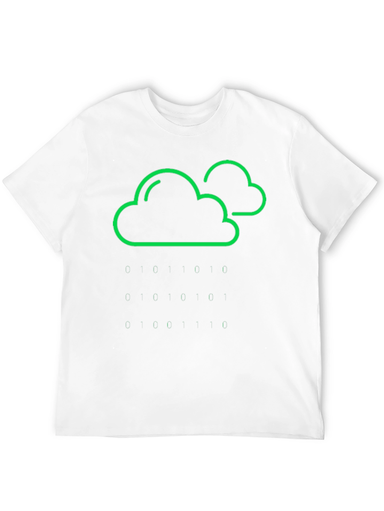 Cloud & Raindrop Graphic Tee - Black