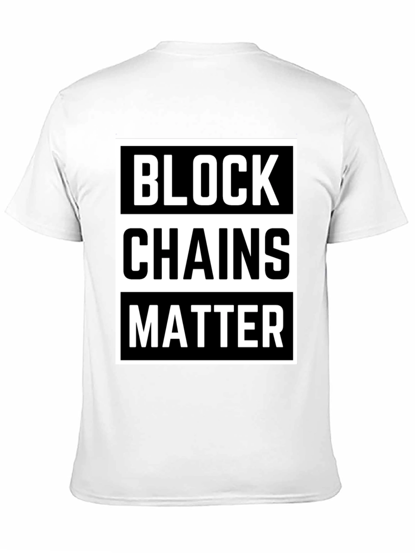 Blockchains Matter Graphic Tee - Stylish & Comfortable