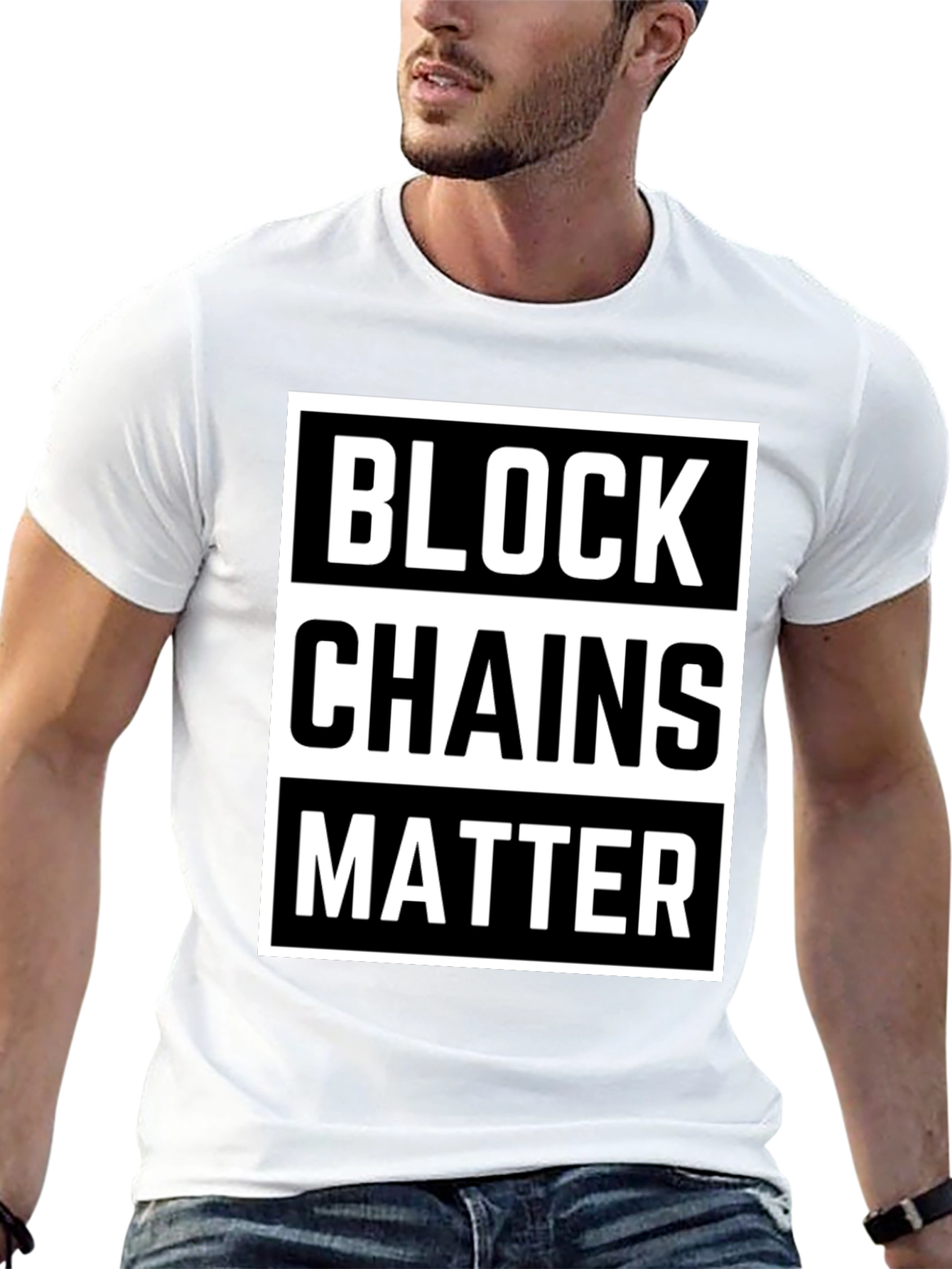 Blockchains Matter Graphic Tee - Stylish & Comfortable